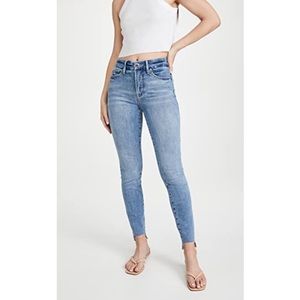 Good American good legs step hem jeans